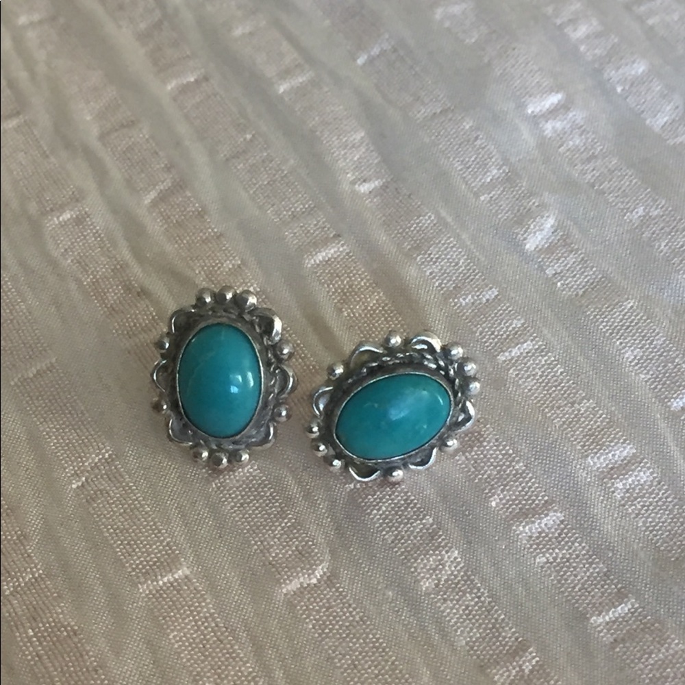 Silver & Turquoise earrings